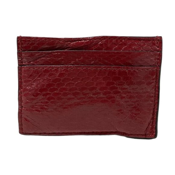 Auth GUCCI Zumi 570679 Red Leather - Card Case - Picture 9 of 9